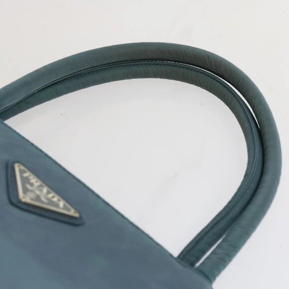 PRADA Tote Bag Nylon Blue Auth 69358 - Picture 10 of 15